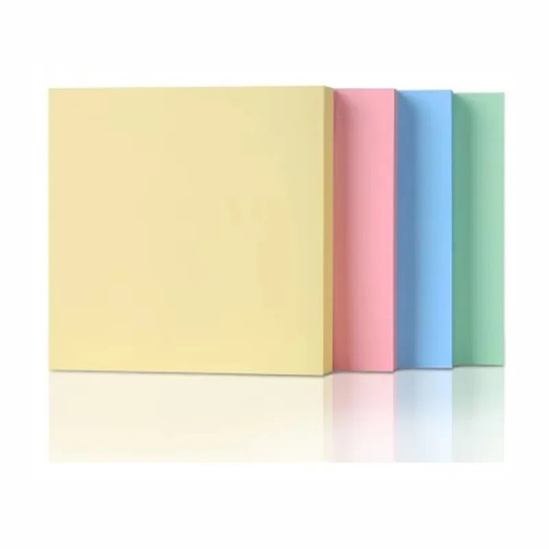 Easy things stickers sticky notes ultra-low price easy to write 3-inch square multi-purpose four-color mixed sticky strong