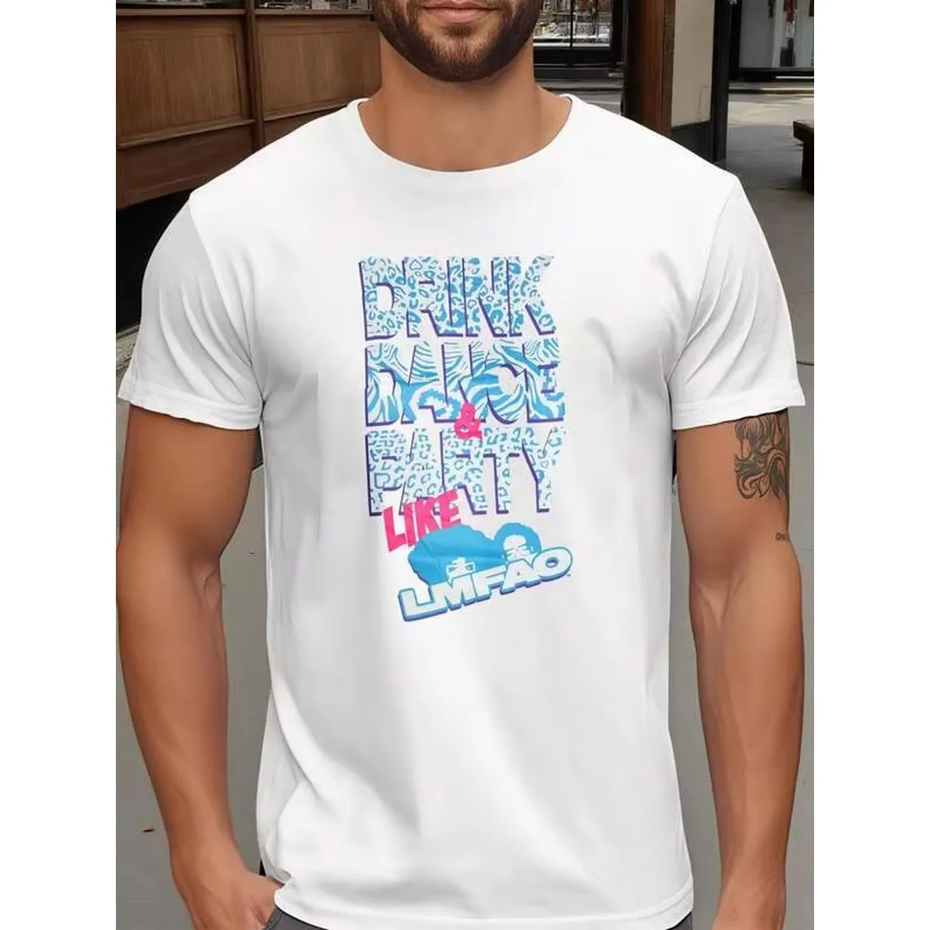 Short-Sleeve T-Shirt, Printed With The Words 
