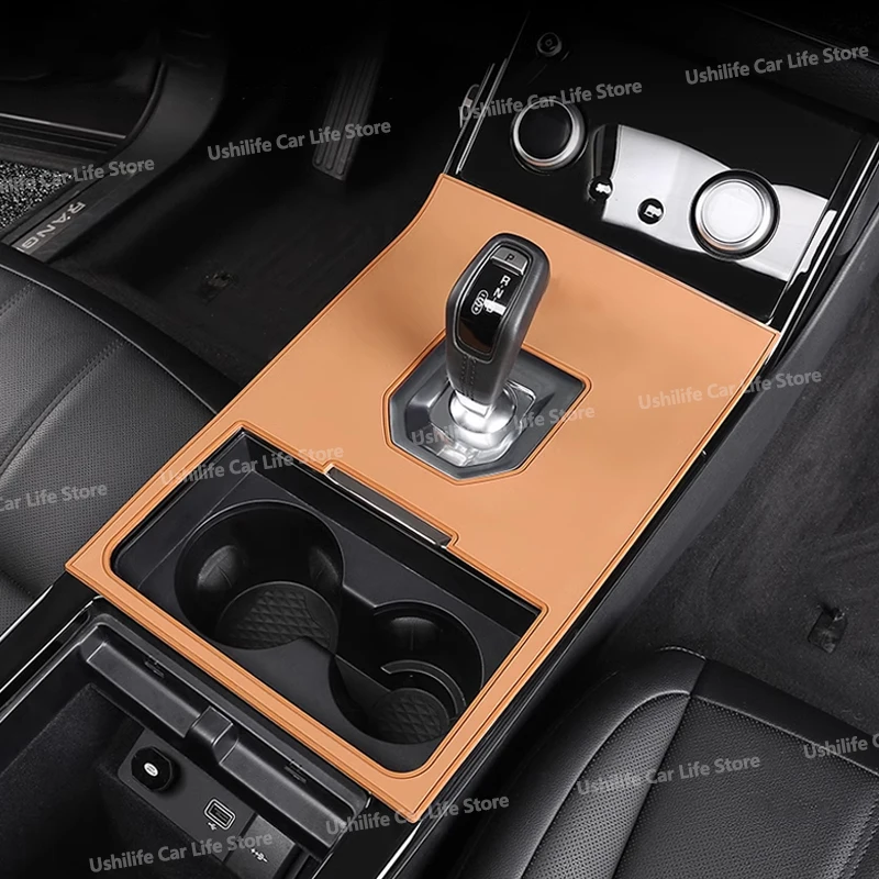 

For Land Rover Range Rover Evoque L 2020-2025 Car Center Shifter Panel Mats Interior Gear Decorative Protective Silicone Gasket