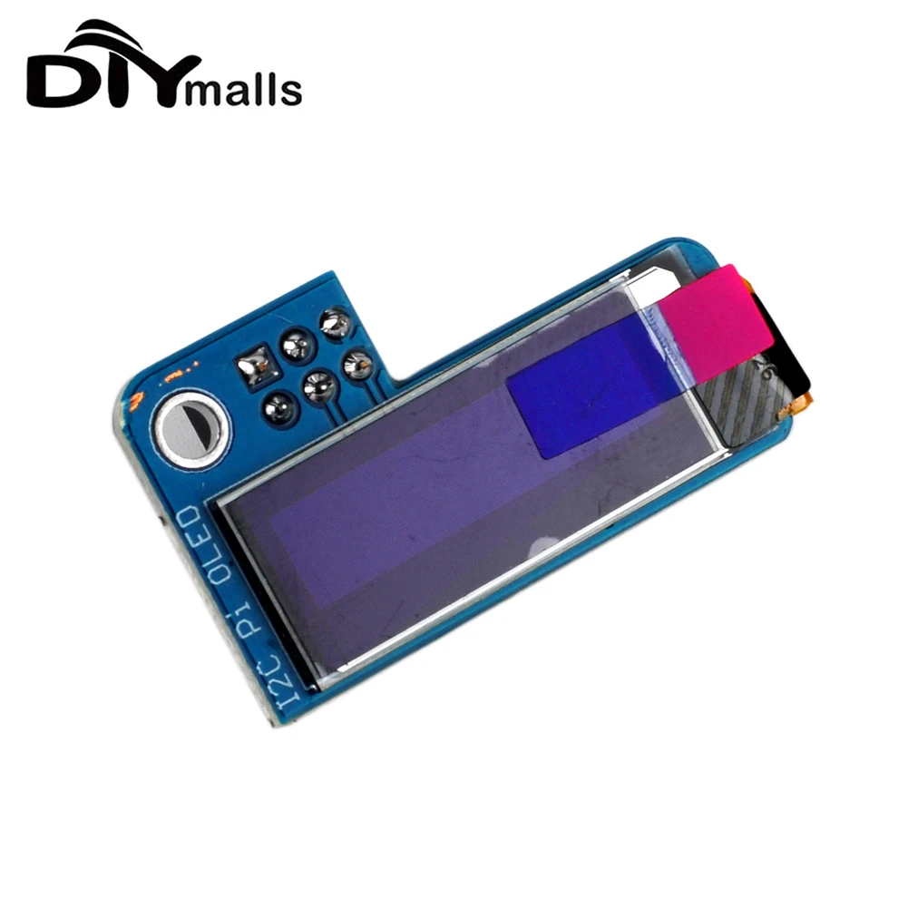 

0.91inch OLED for PiOLED 128X32 Blue White Screen Display Module for RPI Raspberry Pi 1, B+, Pi 2, Pi 3 and Pi Zero