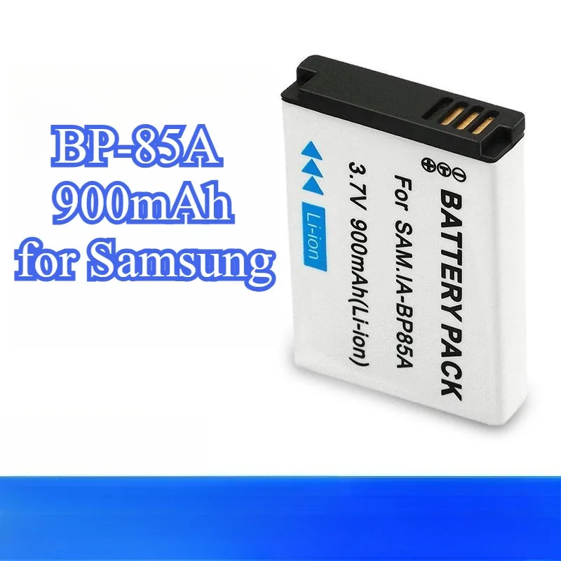 900 mAh Ersatzakku für Samsung BP-85A, kompatibel mit PL210 SH100 WB210 ST200 ST72 ST90 ST96 ST700 DV150F Digitalkamera