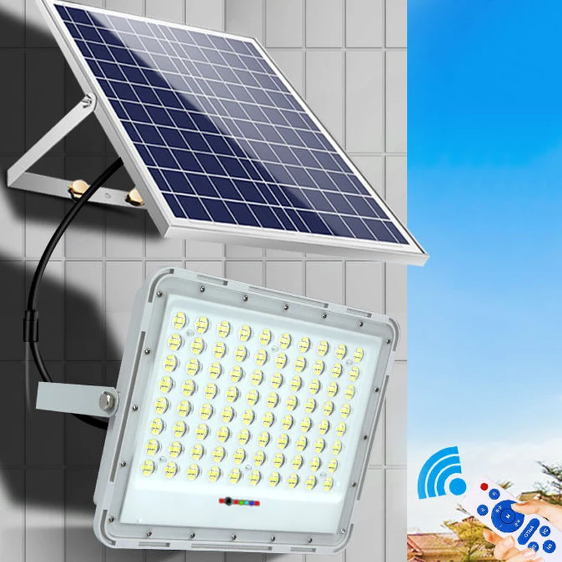 Waterproof Solar Reflector Spotlights Motion Sensor Garden Solar Light Led Super Bright Flood Light Wholesale 2023 Solar Light