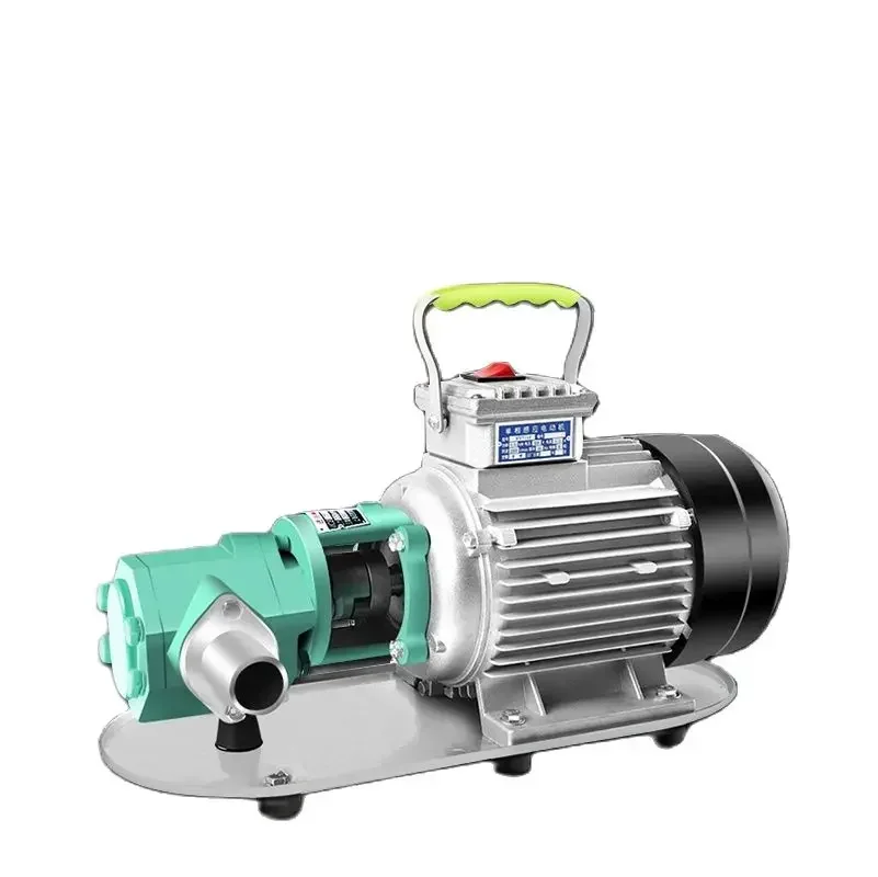 

For 220V/380V Protable Gear Oil Pump with Motor Cast Iron Fuel Transfer Pump Gear Pumps Self-priming Electric Oil Pump