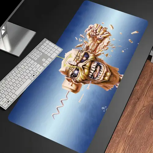 Imagen 1 del producto Alfombrilla de ratón de música i-iron m-maiden, alfombrillas de juego de Anime Cs Lol XXL, alfombrillas de escritorio para ordenador HD para el hogar, alfombra para Gamer, Lapto de oficina