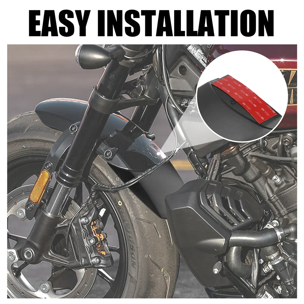 Motorcycle Front Wheel Rear Fender Mudguard Extender Extension Accessories For Harley Sportster 1250 S RH1250