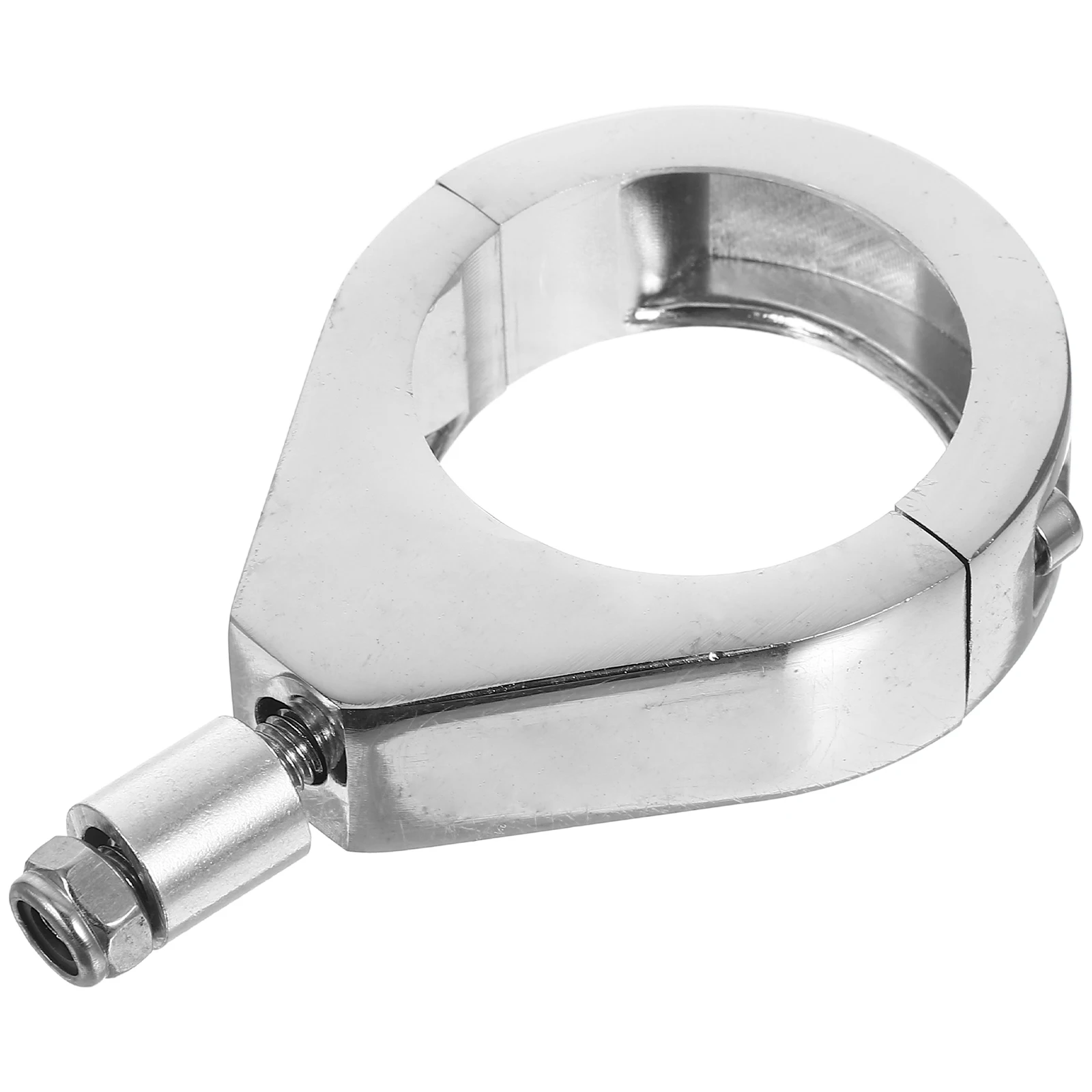 

2Pcs Secure Installation 41mm Harley Turn Signal Mount Bracket Metal Plated Motorcycle Light Clamp Front Fork Indicator Holder