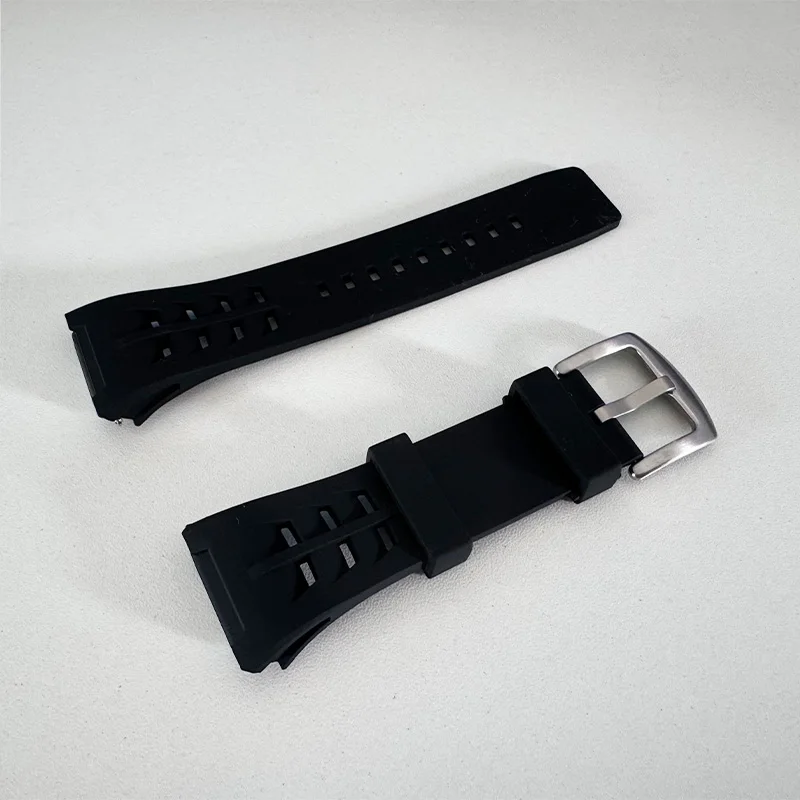 Soft and Comfortable Silicone Material Watch Strap Applicable for FW6640,FW6650,FW6700,FW6870 Watch