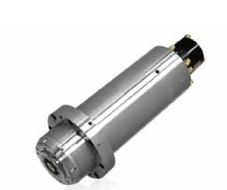 20kw oil-cooled HSKA50/HSKE50 spindle motor, for CNC machine tools for stone and metal cutting, HTC OTC oil-gas lubrication