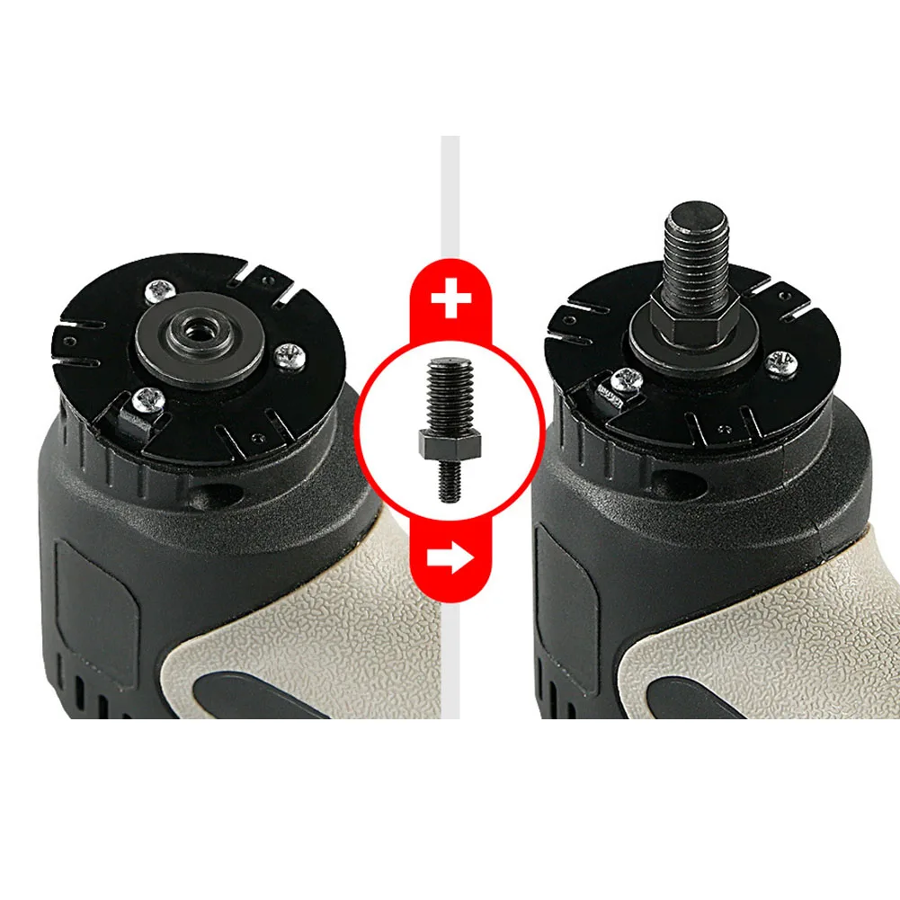 Angle Grinder Connection Tool Grinding Adapter Rod 5mm To 10mm For Furniture Making Metal Cutting Power Tool Parts