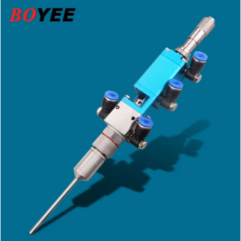 Atomizing dispensing valve liquid spot spray valve  precise uv glue dispensing valve Dispensing nozzle