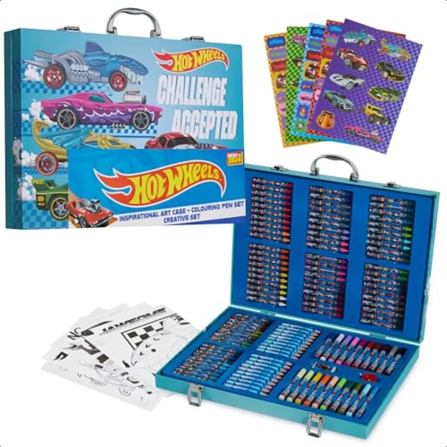 أقلام رصاص ملونة فنية 130 قطعة مجموعة رسم المدرسية يطير اللوحة الفتيات رسم أقلام الفن عدة حقيبة سفر مع الطباشير الفن