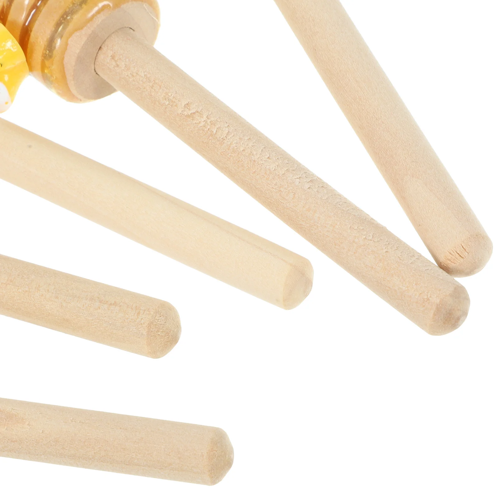 

5Pcs Home Decor Tiered Tray Wood Sign Delicate Patterns Portable for Any Kinds of Party Honey Dipper Small Bee Decor