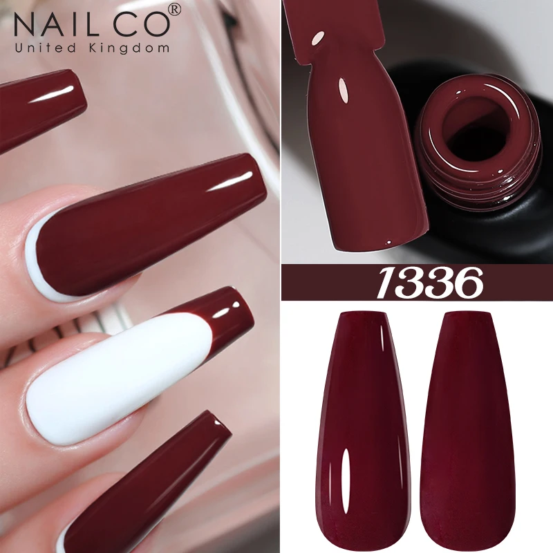 NAILCO جل طلاء الأظافر اللون الأحمر مسمار الفن فيرنيس شبه دائم الأشعة فوق البنفسجية هلام مانيكير مسمار Ongle معطف فوقي هيما بولي TPO الحرة 15 مللي جيل للأظافر #4
