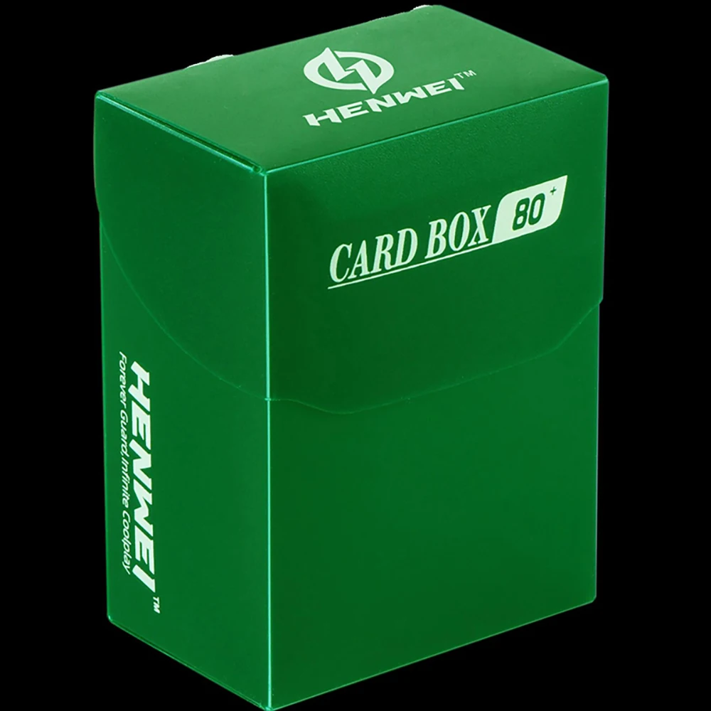 80 + Card Deck Box PP Materiaal Draagbare Veel Kleur TCG Kaarten Case voor MTG/YGO/TCG verzamelen PP Opslag