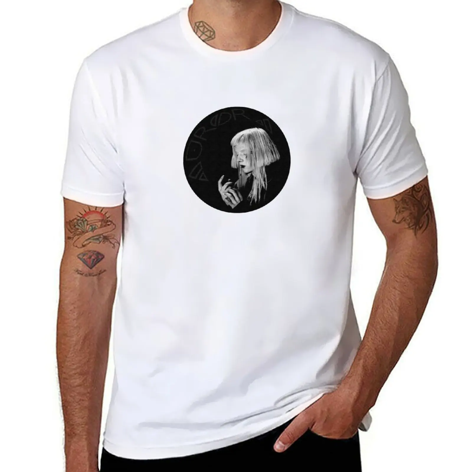 

Aurora Aksnes T-Shirt Casual Light Summer Short Sleeve Top