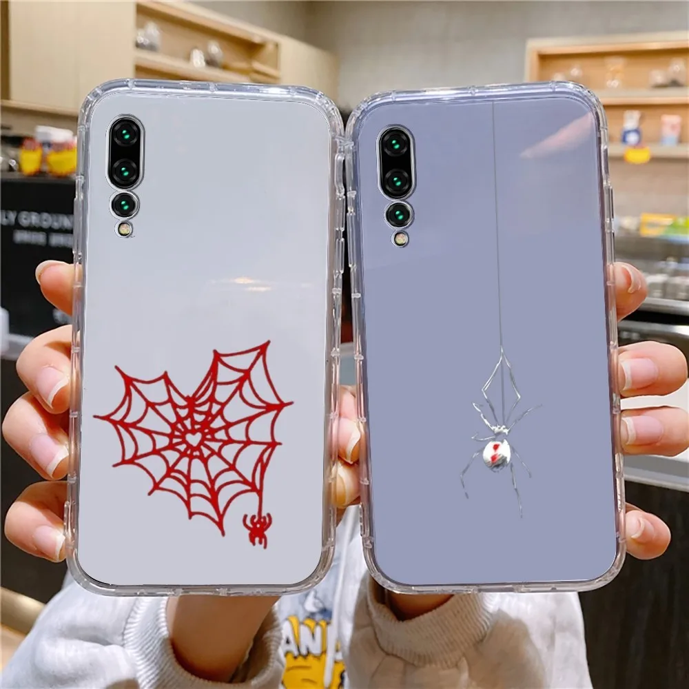 S-spider Phone Case For Xiaomi 11 Redmi Note 11 5G 8T 9A 9 10T Note8Pro Note9 12SUltra Transparent Case