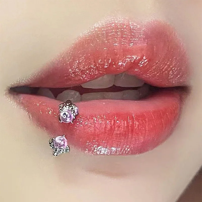Dragon's Claw Lip Piercing Ring, Titanium Steel