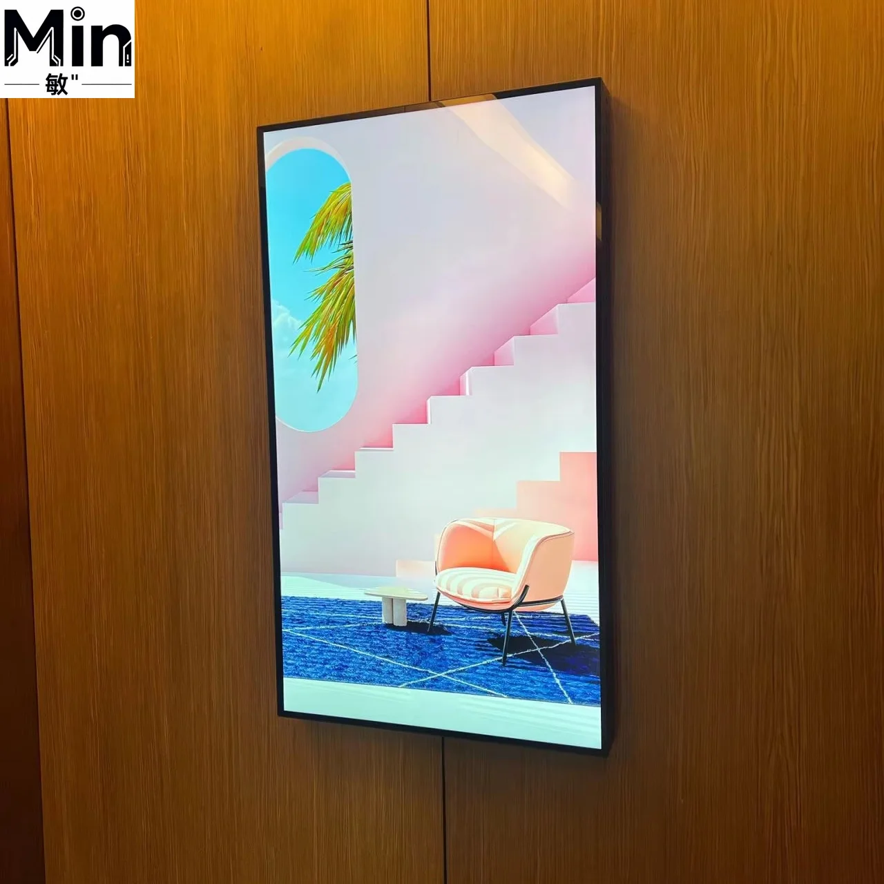 Wall Mounted LCD Digital Menu Board Advertising Digital Signage for Restaurants Exhibitions