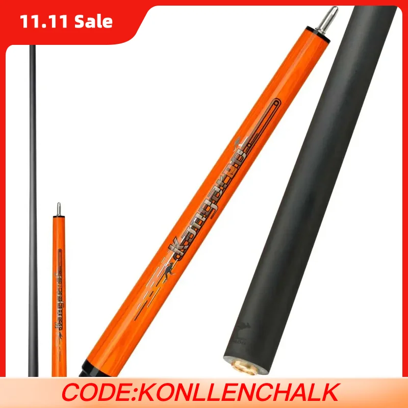 

Little Monster-Kangaroo Jump Jumper Billiard, Carbon Fiber Pool Cue Stick, 12.9mm, 41"