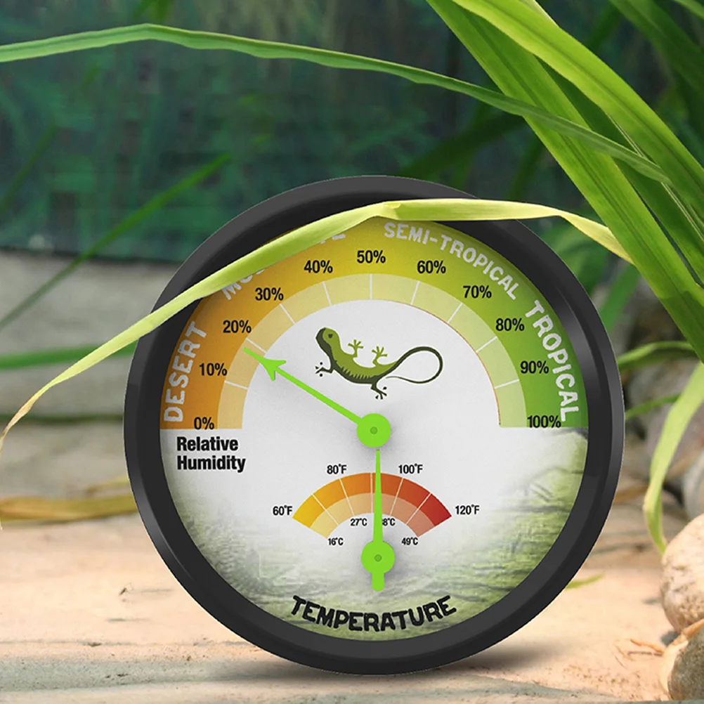 

Door Sensor Pet Thermometer and Hygrometer Animals Sticky Reptile Terrarium Thermometers