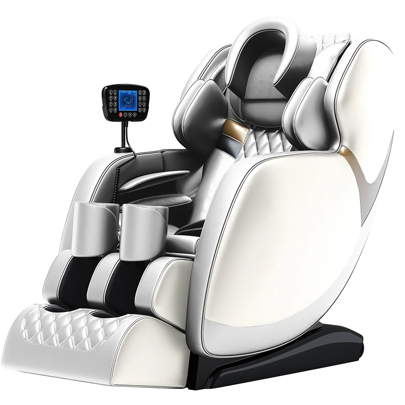 

Custom Designed Luxury Modern Multi-Functional Shiatsu 4D Manual-Wired Full Body Recliner Zero Gravity Heating Massage Chair