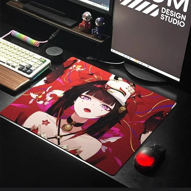 

Rubber Resin Desk Mat Desktop Anime Keyboard Large Mousepad for Gaming Accessories Cute Custom Mouse Pad Customizable Patterns