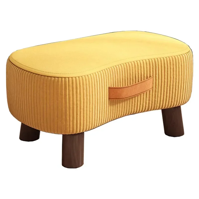 Porch Ottomans Small Stool Simple Shoe Stool Living Room Sofa Footstool Coffee Table Small Stools Soft Small Chair Home Stools