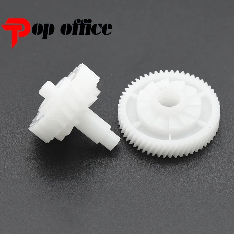 5X RU6-0018-000 23T 56T Fuser Drive Gear for HP LaserJet P1505 P1506 P1566 P1606 M1120 M1522 M1536 / 1505 1606 1120 1522 1536