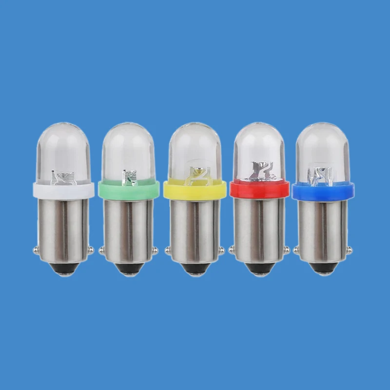 10pcs BA9S 12V Hat Shape Led Car Light bulb for Reading Light Instrument Light