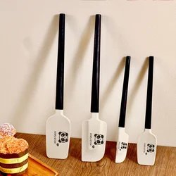 WORTHBUY Silicone Cake Scraper Non-Stick Cake Cream Spatula Heat-Resistant Pastry Scraper Baking Tools Cake Baking Stirring Tool