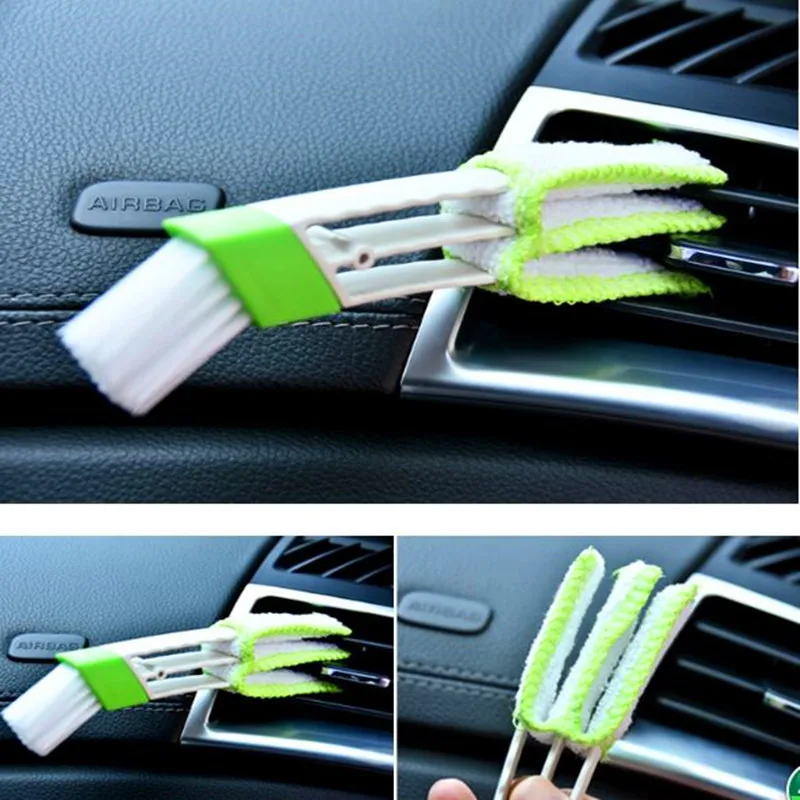 Plastic Car Brush Cleaning Tool Auto Air Conditioner Vent Blinds Cleaner for Ford Focus Mk4 2019 2020 2021 ST Line