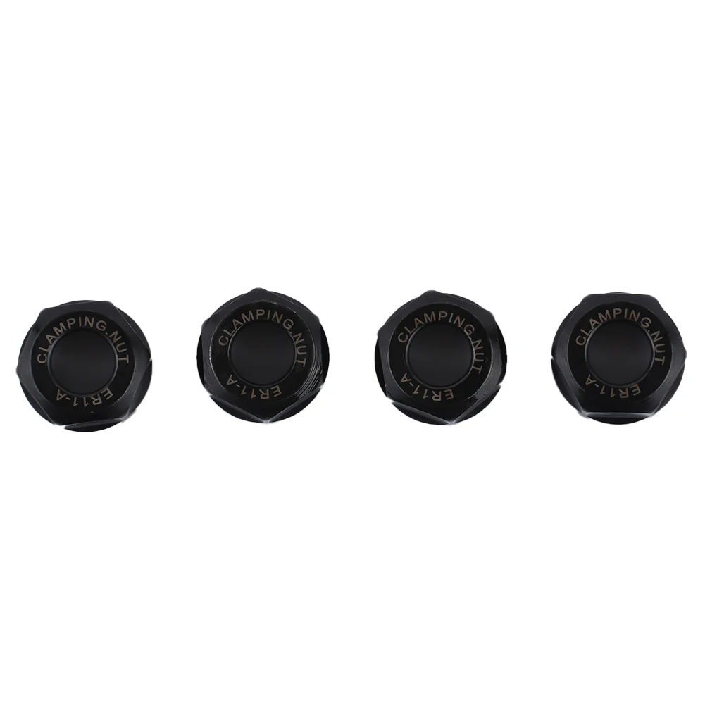 

4 шт. Зажимная гайка ER11A Цанга * 0,75 мм 140CR стальные аксессуары токарные инструменты Цанга фрезеровочная Цанга