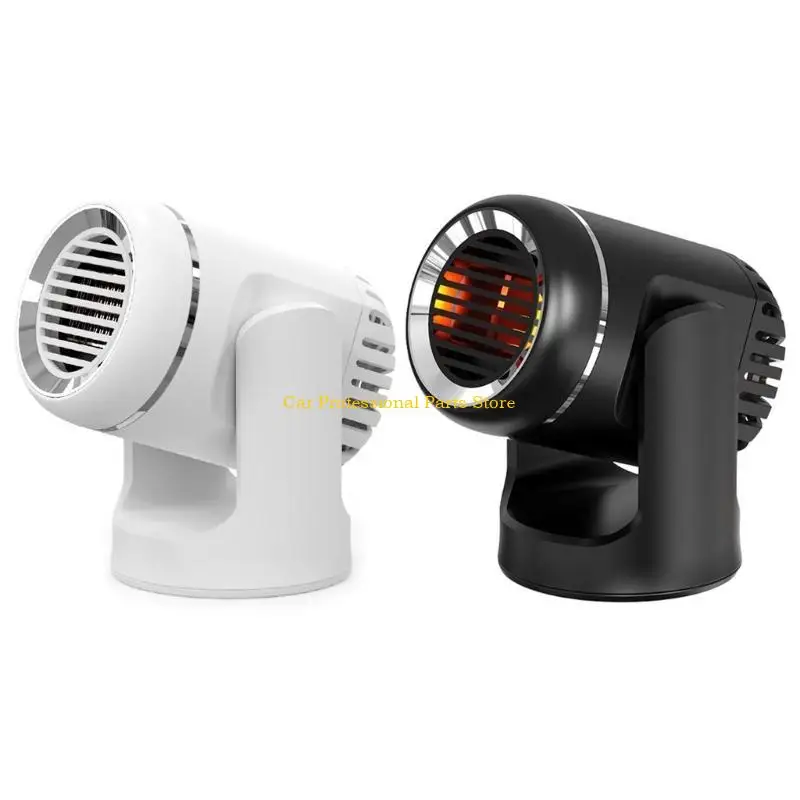 

R53D Portable Car Heater Fan Anti-Fog 130W 12V Fan Windshield Defroster Auto Warmer Air Blower Vehicle Demister Heating Dryer