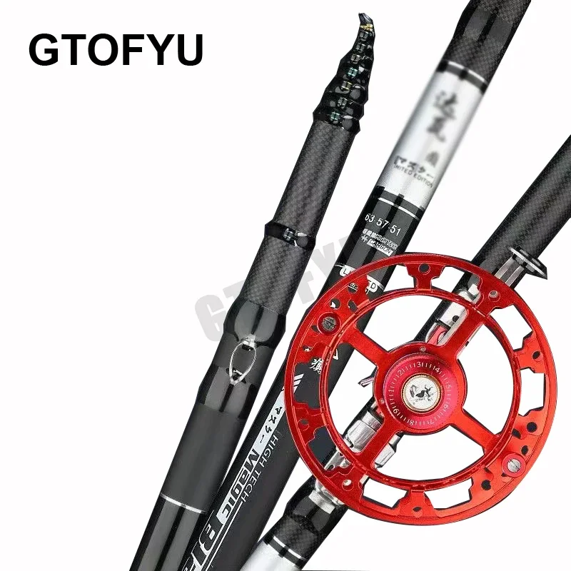 

4.5M-9.0M Adjustable Positioning Stream Rod Telescopic Portable Carbon Fishing Spinning Ultra Light Hard New Fishing Rod