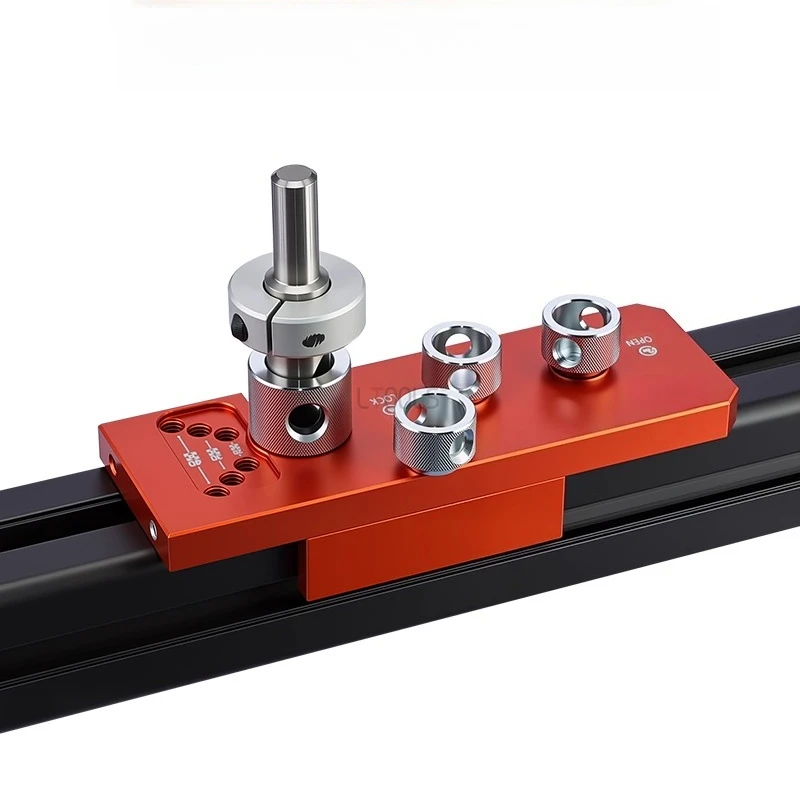 Multi-Function Aluminum Profile Drilling Tapping Fixture 20/30/40 Series Precision Alignment Tool for DIY Furniture Assembly