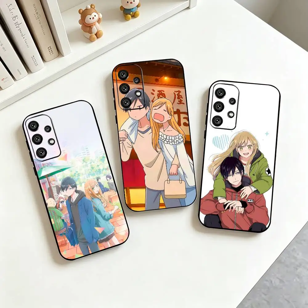 y-Yamada-kun at Lv999 Romance Anime Phone Case For Samsung S25,S24,S21,S22,S23,S30,Ultra,S20,Plus,Fe,Lite,Note,10,Black Cover