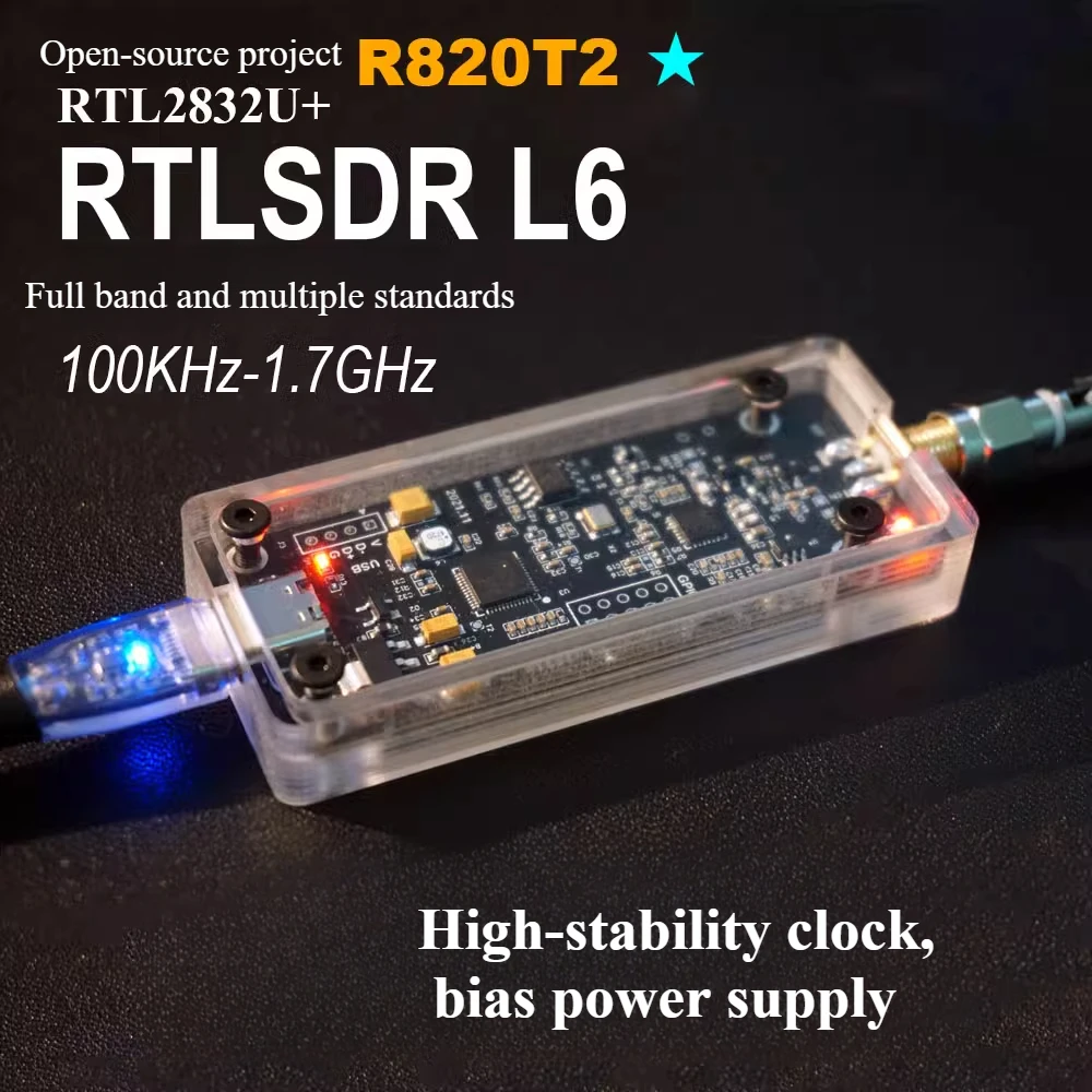 

(Original) Open Source RTL-SDR L6 Full Band Software Radio Receiver RTLSDR Multifunction Radio