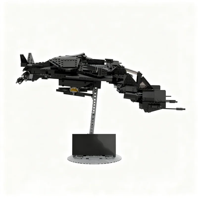 New 1029Pcs Hot Famous Bat Hero Movie Series Moc Knight Batwing Model Building Blocks Diy Creative Ideas Toys Birthday Gifts view 4