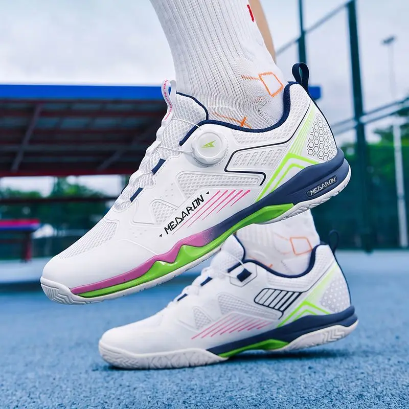 New Luxury Table Tennis Shoe Light Weight Badminton Shoes For Man Unisex Indoor Court Mens Shoes Good Quality Men Tennis Shoes