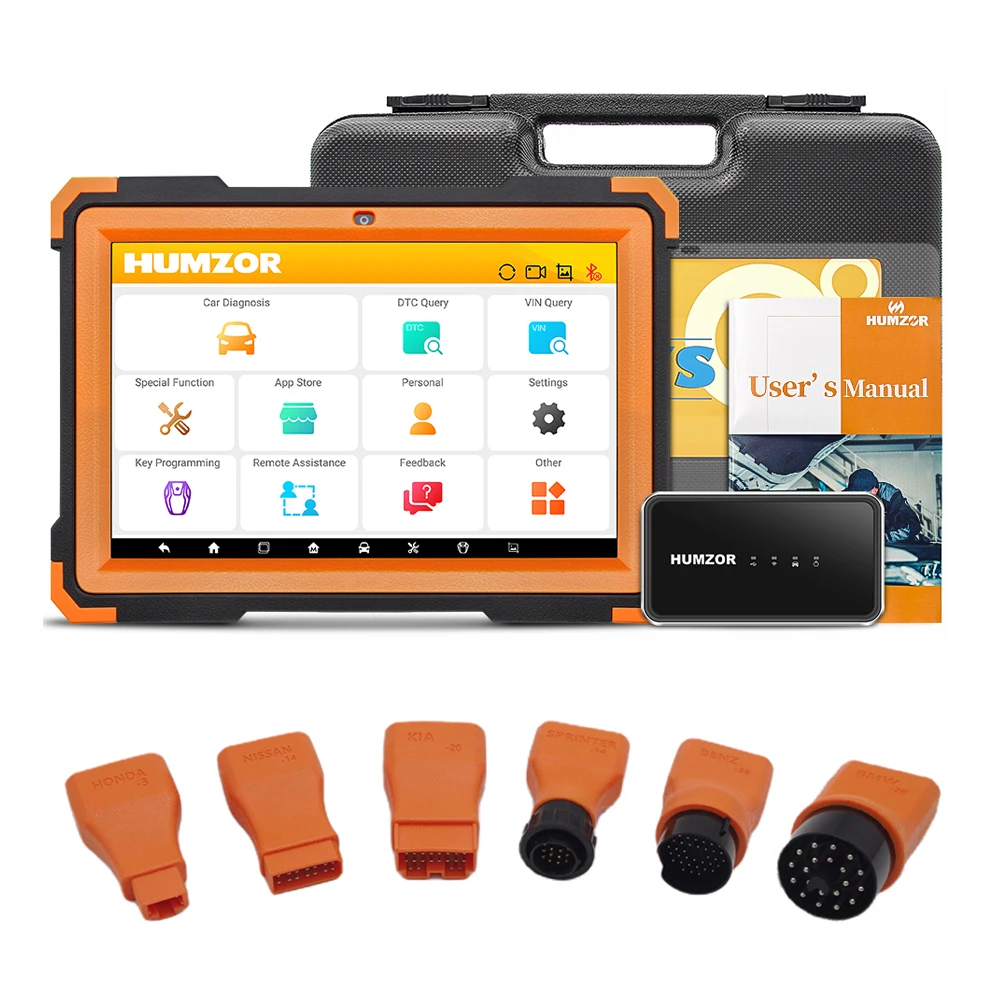 

Hot Selling 2 Diagnostic Scanner for Cars Humzor NS366S Diagnostic Software With Tablet