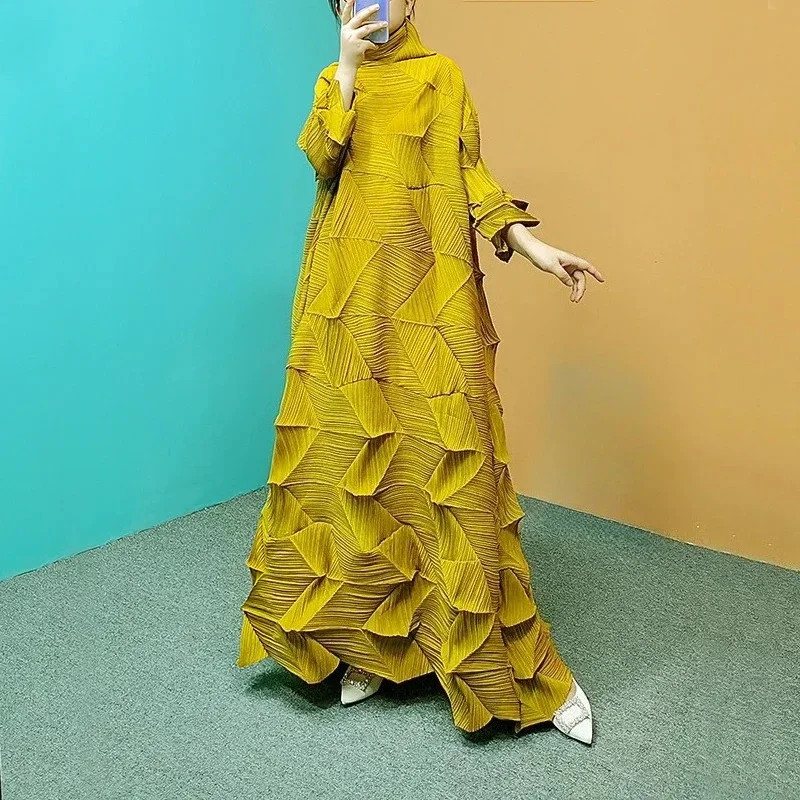 Customized African Dresses for Women Dashiki Pleated Tassel Abaya Muslim Fashion Maxi Dress Kaftan Boubou Robe dress Africa Clot
