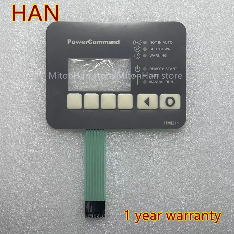 

Совершенно новый для CUMMINS Power Command HMI211 HMI 211 0300-6014, мембранная клавиатура, кнопка, пленка для клавиатуры