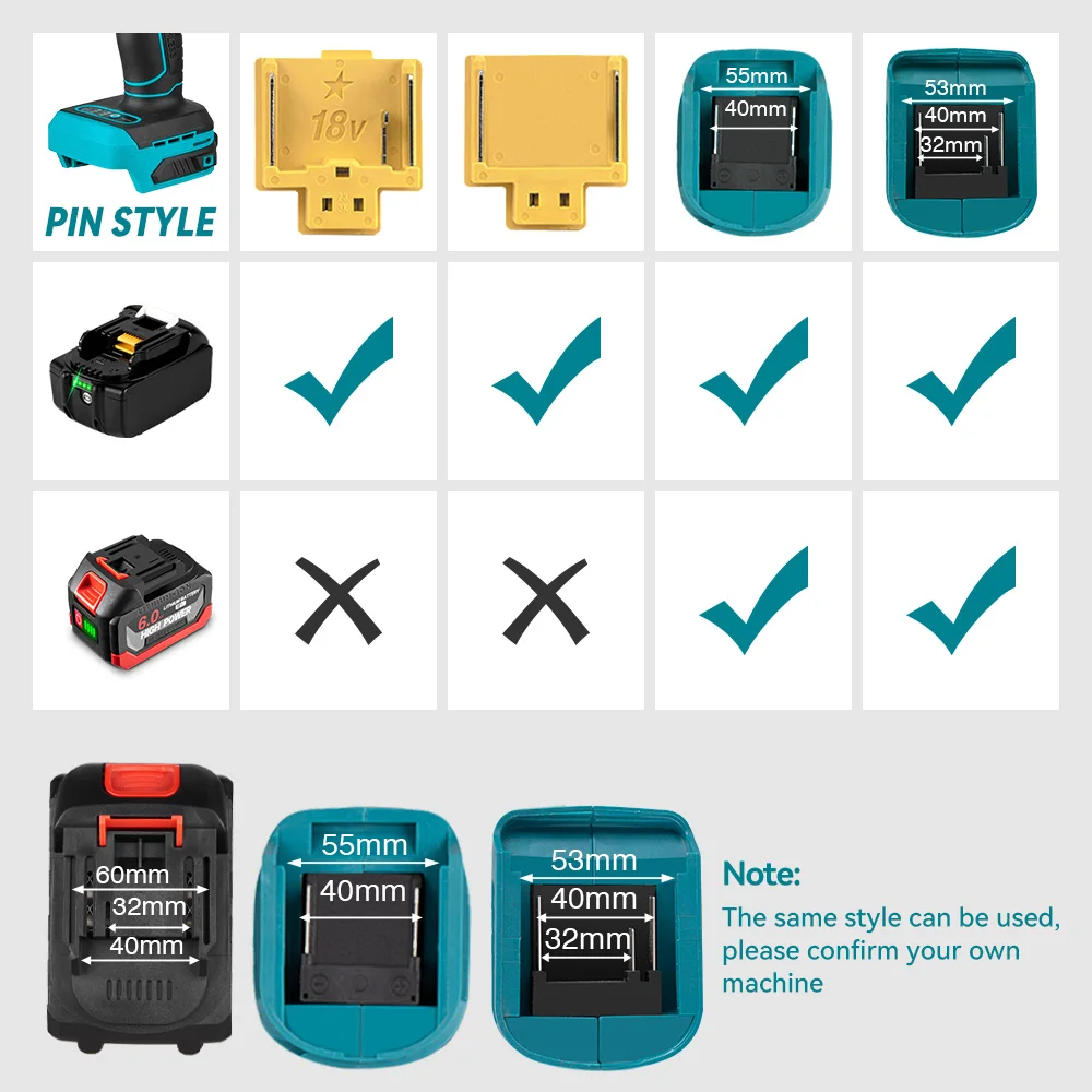 18V 6000mAh Rechargeable Lithium Ion Battery For Makita Electric Saw/Wrench/Drill/Angle Grinder Power Tools Battery