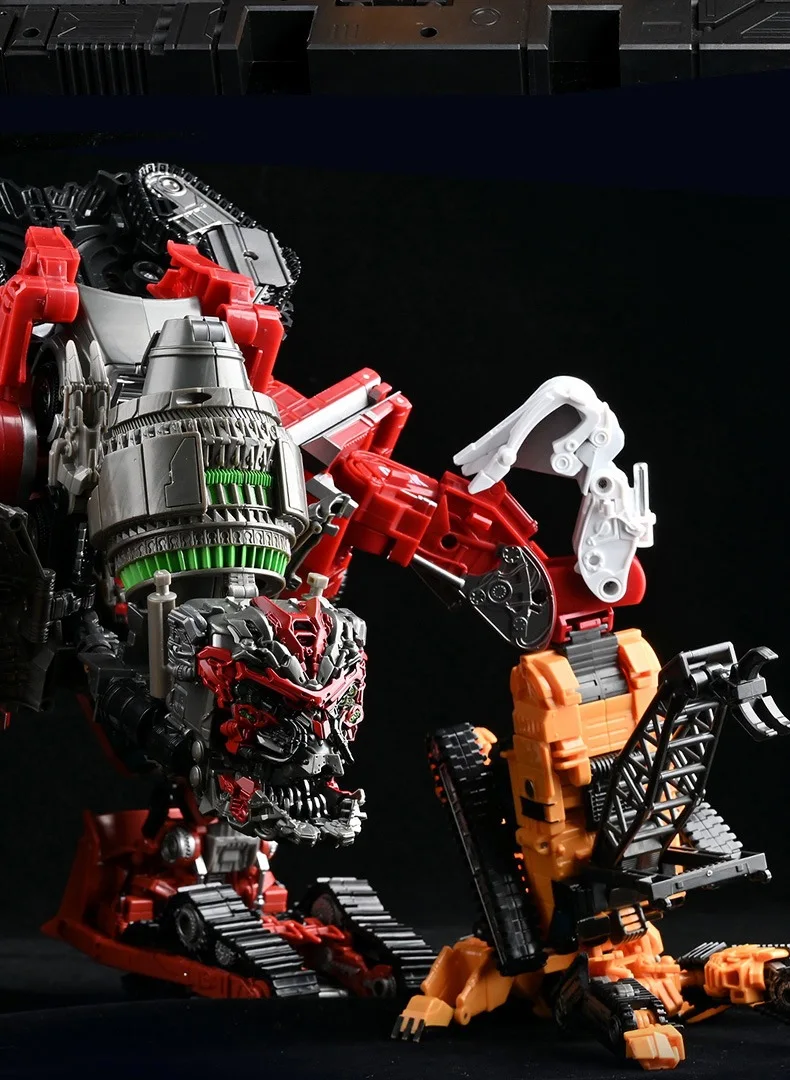 Heißer 8 Stil Devastator Transformation Roboter 8 IN 1 Mixer Bulldozer Auto Action Figure ABS Verformung Modell Spielzeug für Jungen Geschenk – Detail 5
