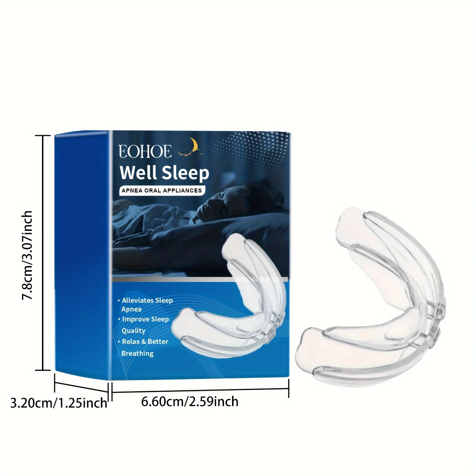 1pc Sleep breathing orthodontic braces for adult teeth maintain correction at night anti-wear, anti-snoring