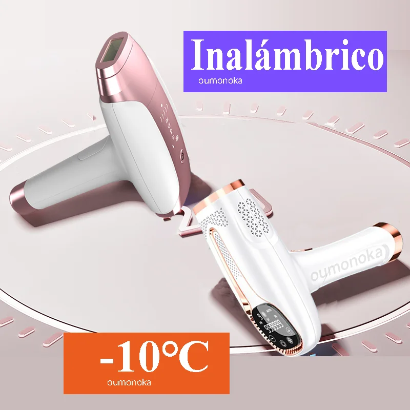 Depiladora láser 4 en 1, fotodepiladora IPL permanente, depilación, máquina depiladora eléctrica indolora, superventas