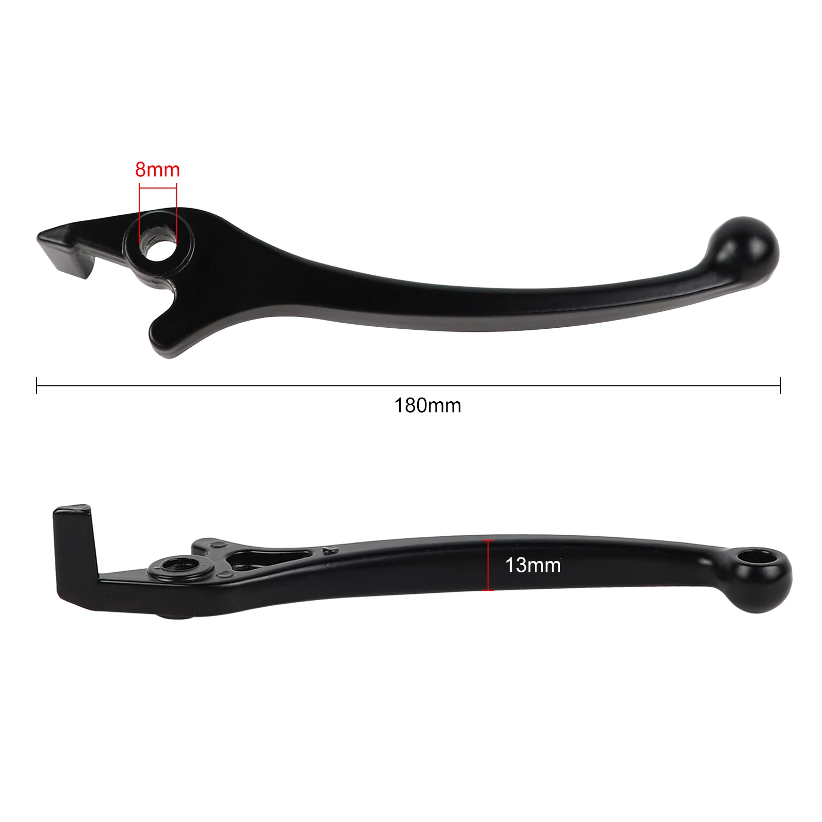 Universal Motorcycle Right Side Hydraulic Brake Handle Lever for 50cc 70cc 90cc 110cc 125cc Scooter Moped Pit Dirt Bike ATV