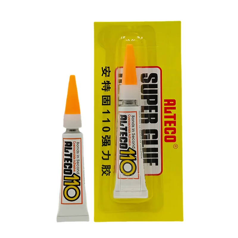 3Pcs Alteco 110 Super Glue Adhesive Quick Cure High Strength Adhesive Multi Purpose