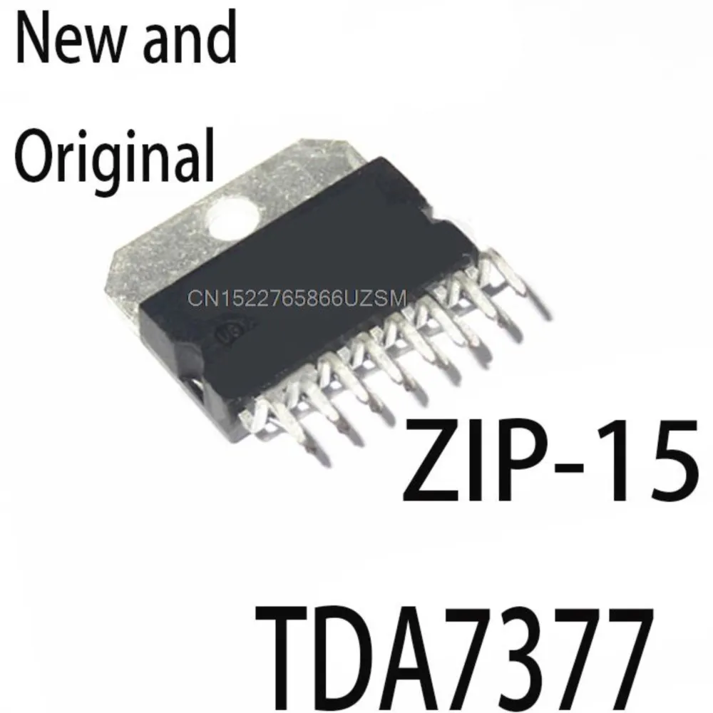 5 piezas, nuevo y original, ZIP-15 2 x 30WDUAL/QUAD, amplificador de potencia para radio de coche TDA7377 CD7377 YD7377 TDA7377