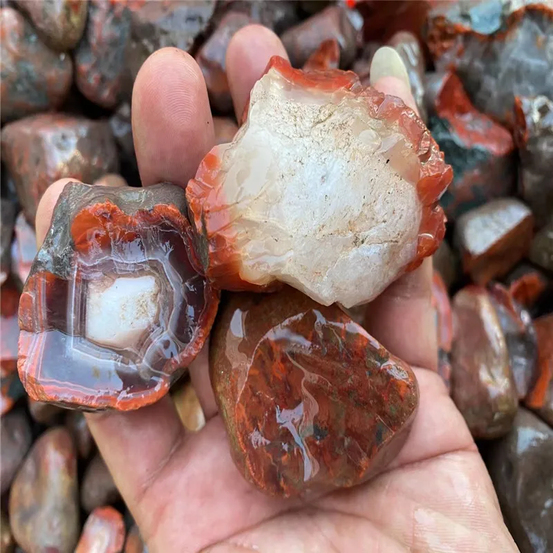 Bulk Lot Natural Rough Carnelian Raw Stone Crystal Red Agate Mozambique Craft Decor